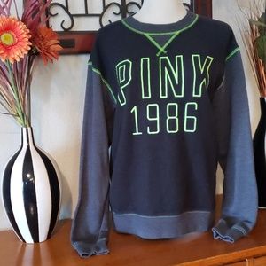 PINK Vintage Style Sweatshirt...Size XS
